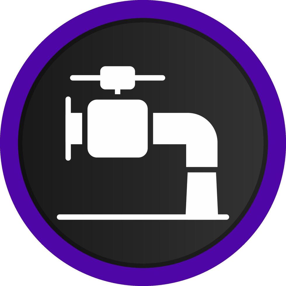 Faucet Creative Icon Design vector