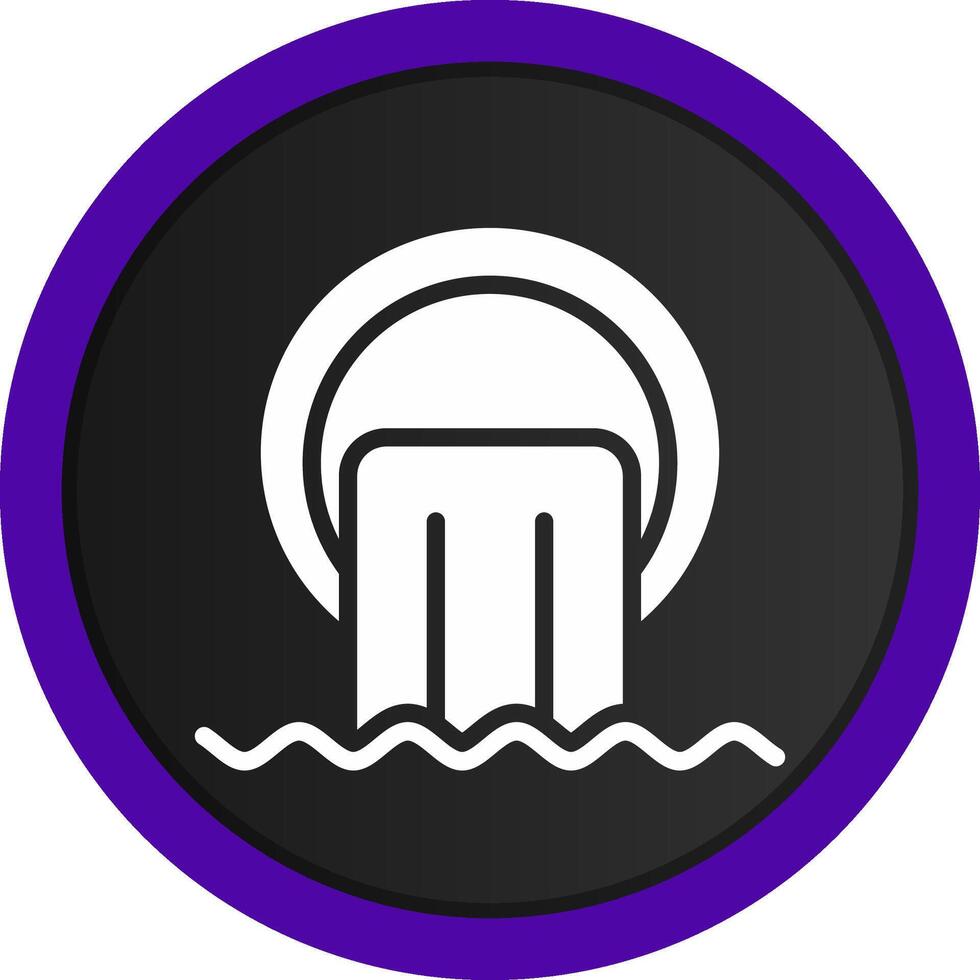 Sewer Creative Icon Design vector