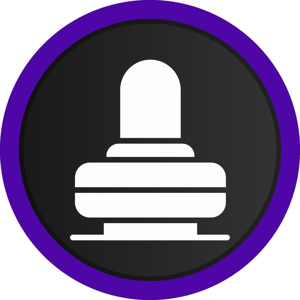 Rubber Stamp Creative Icon Design vector