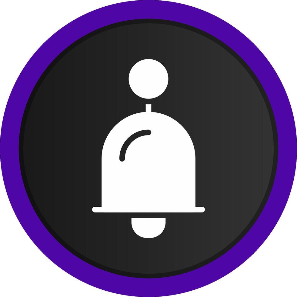 Bell Creative Icon Design vector