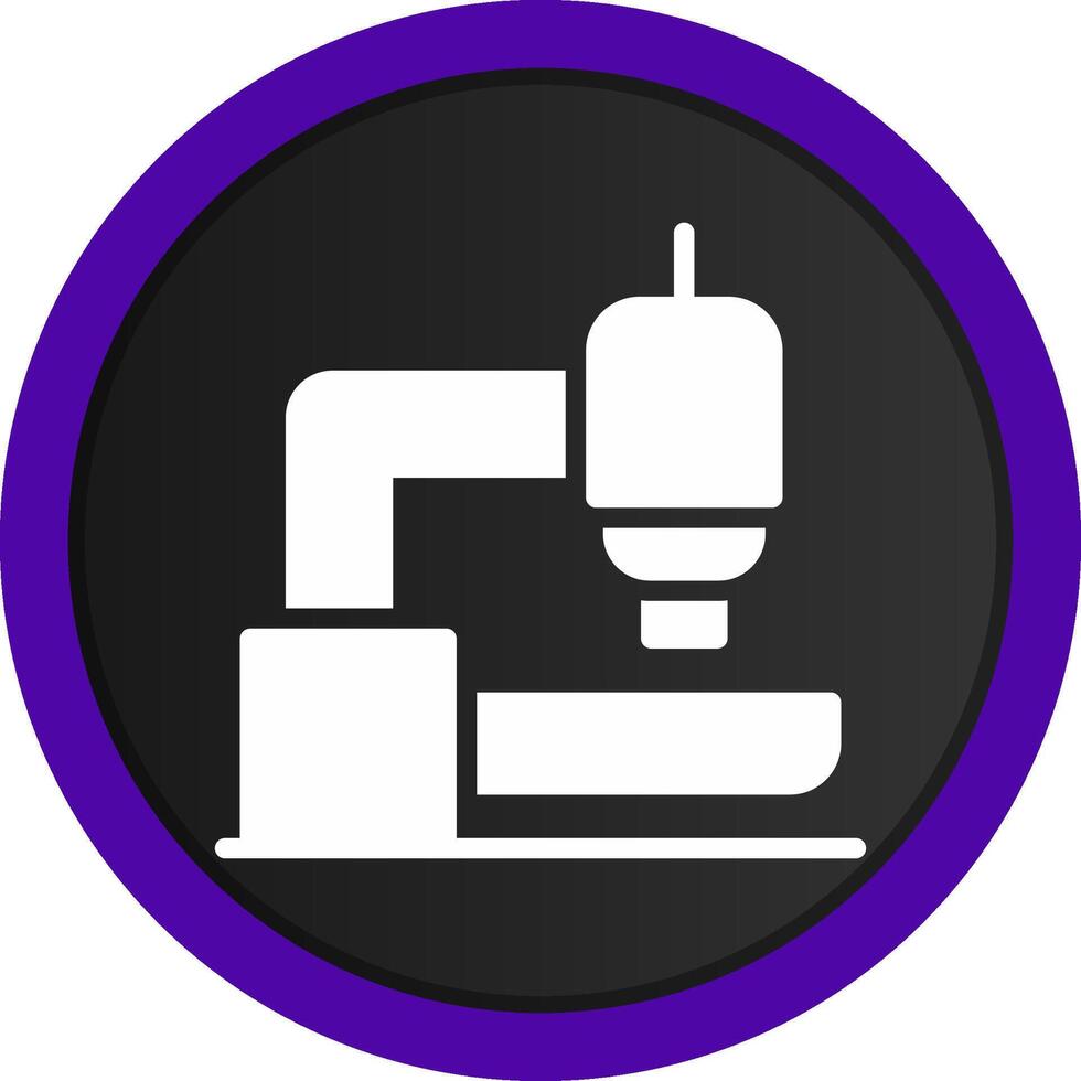 Microscope Creative Icon Design vector