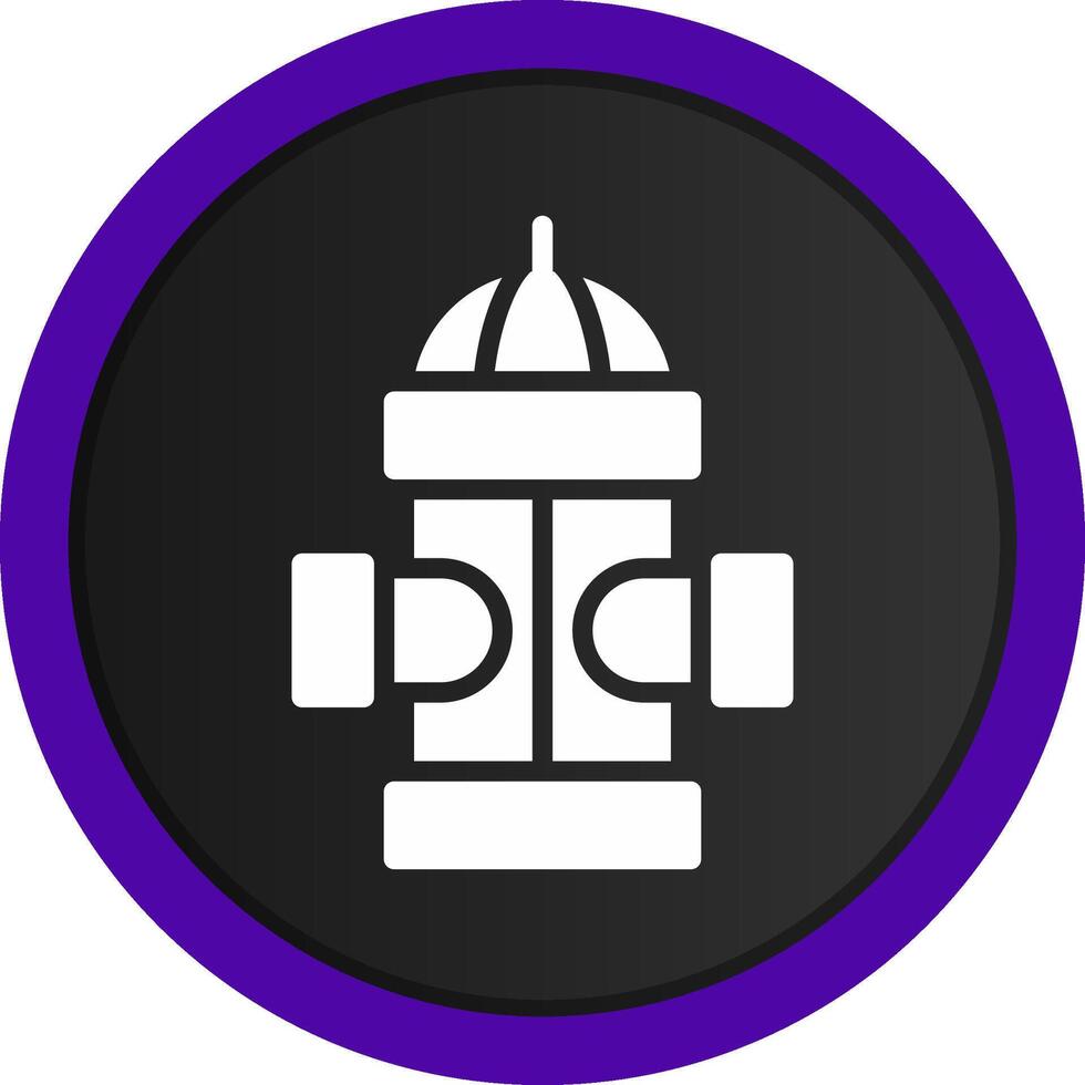 Hydrant Creative Icon Design vector