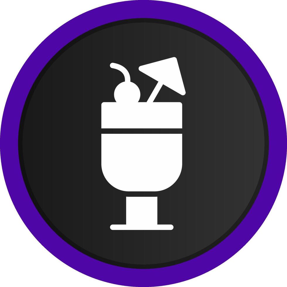 Cocktail Creative Icon Design vector