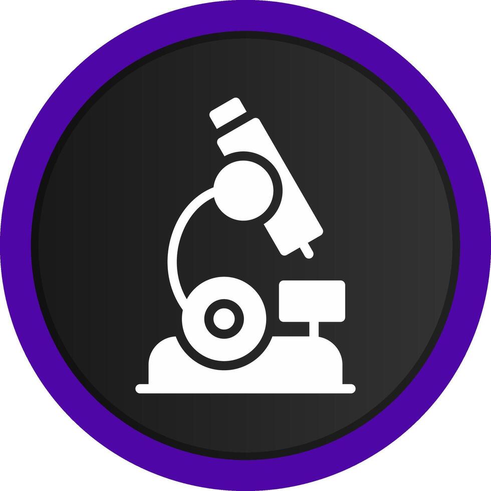 Microscope Creative Icon Design vector
