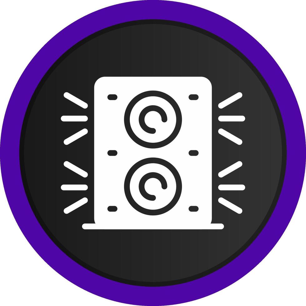 Speaker Creative Icon Design vector