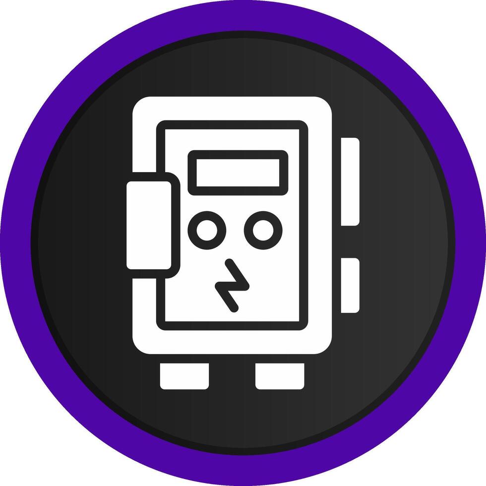 Fuse Box Creative Icon Design vector