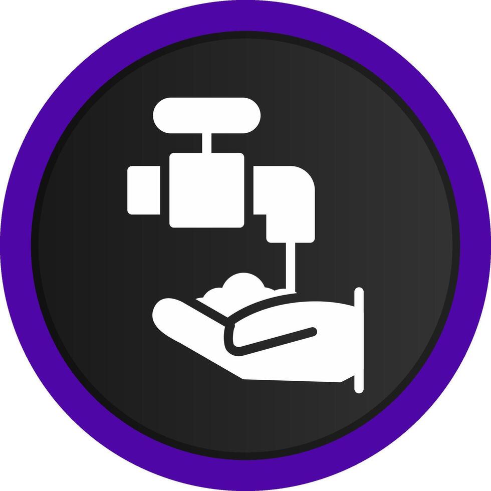 Handwash Creative Icon Design vector