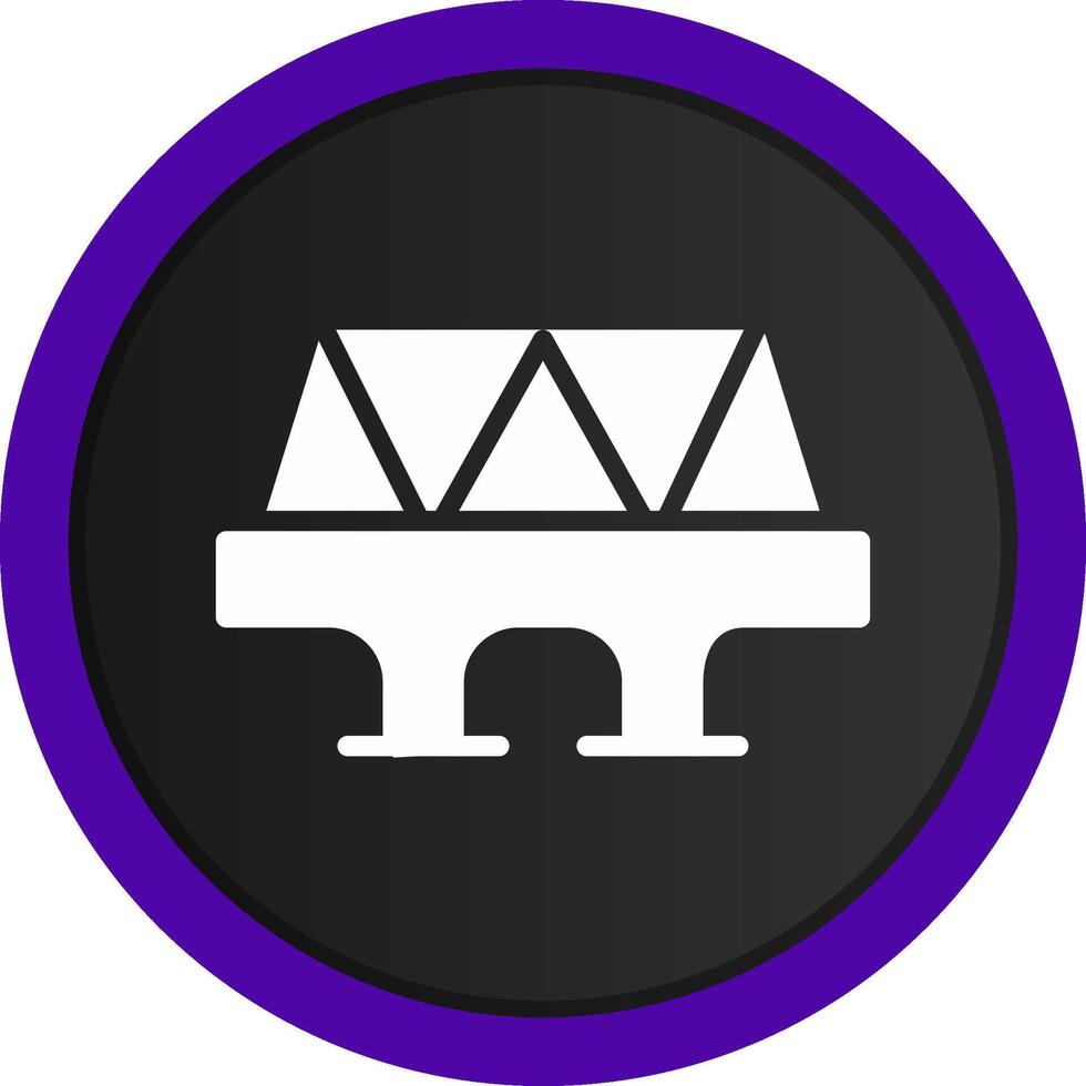 Bridge Creative Icon Design vector