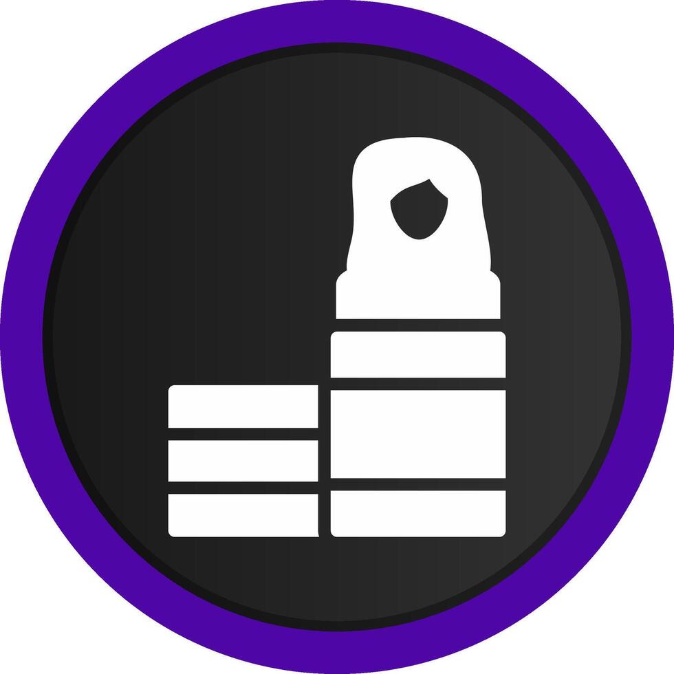 Podium Creative Icon Design vector