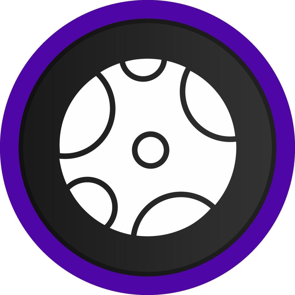 Full Moon Creative Icon Design vector