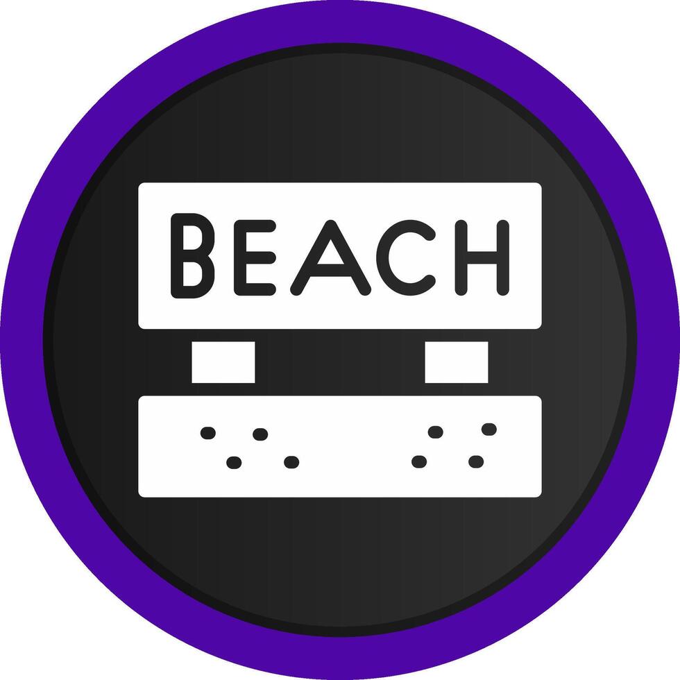 Beach Creative Icon Design vector