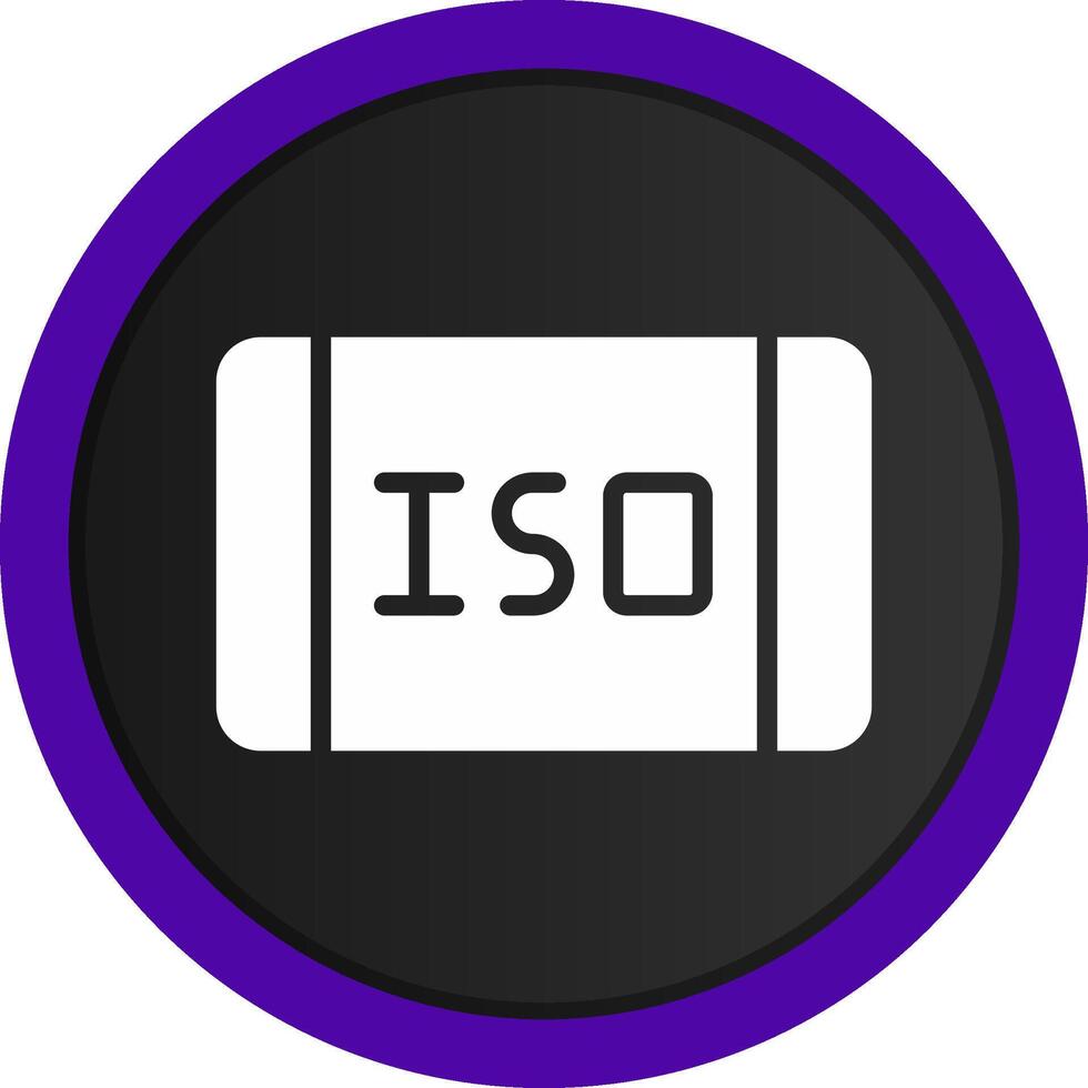 Iso Creative Icon Design vector