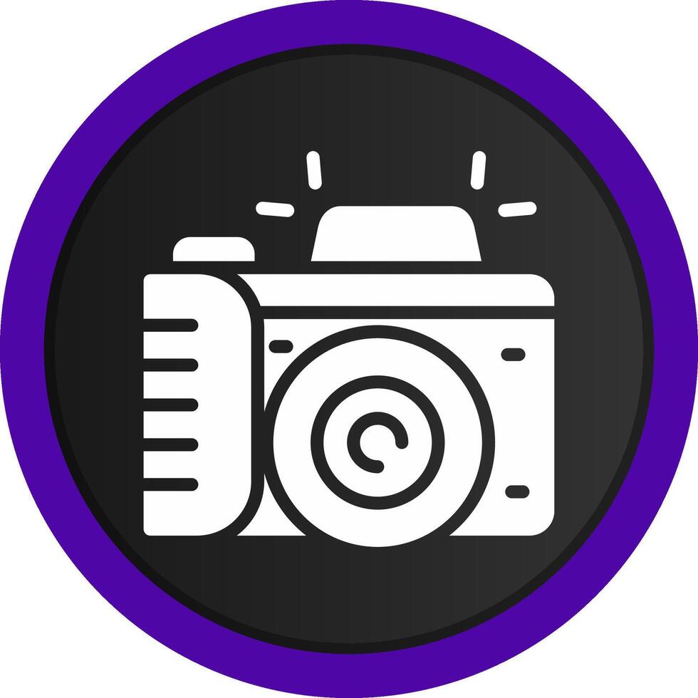 Camera Creative Icon Design vector