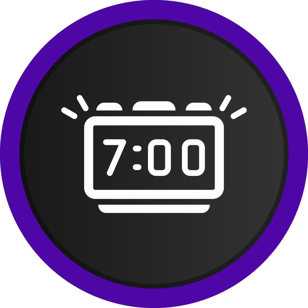Alarm Creative Icon Design vector