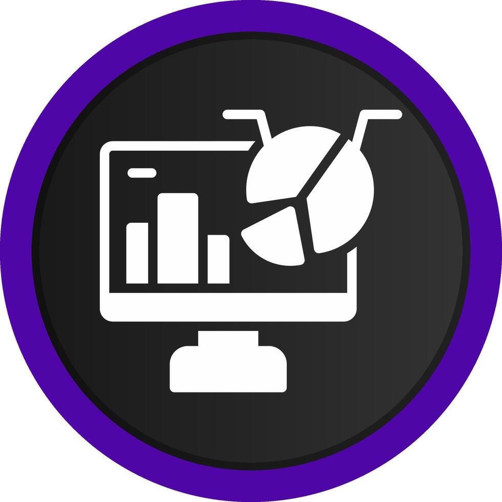 Data Analytics Creative Icon Design vector