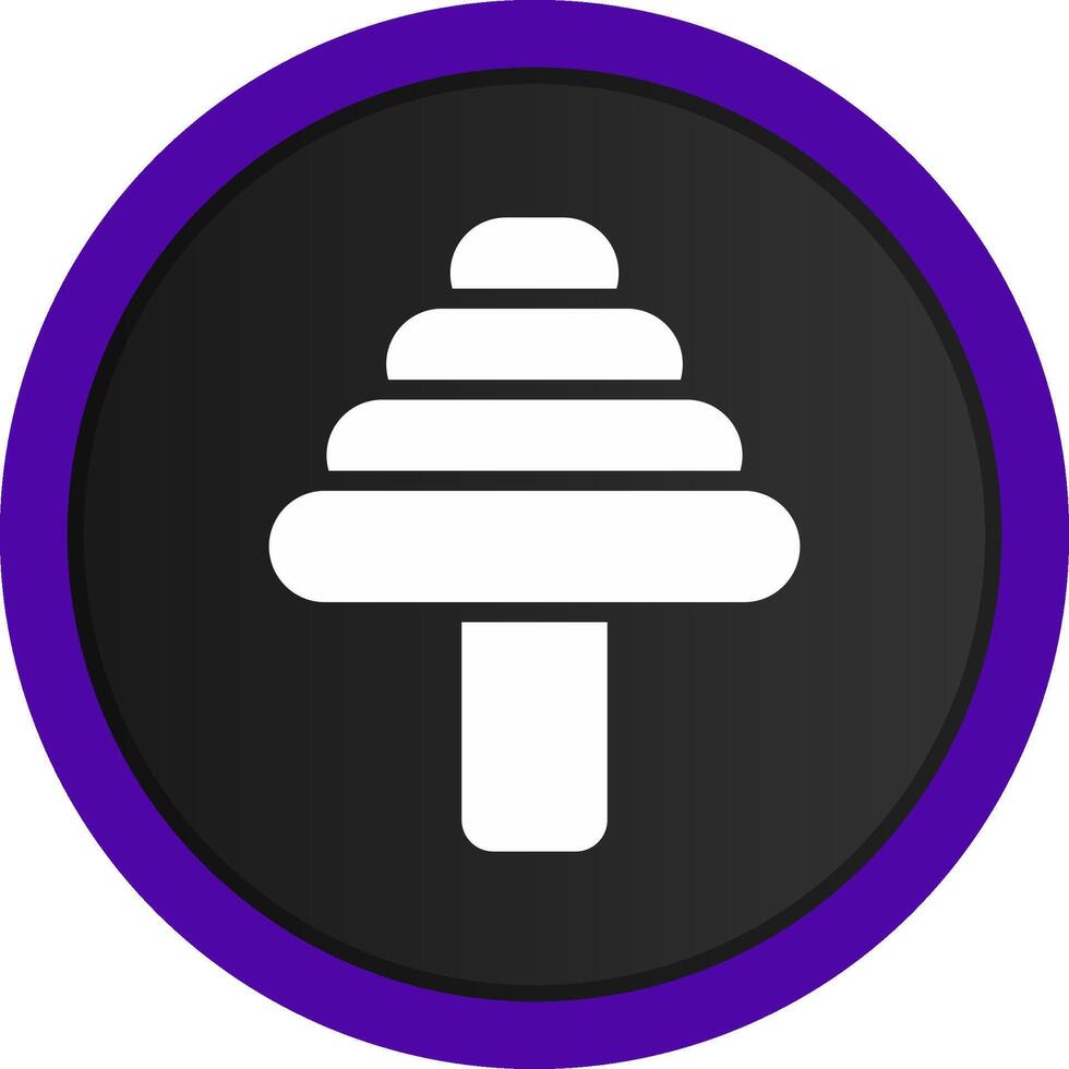 Edge Step Drill Creative Icon Design vector