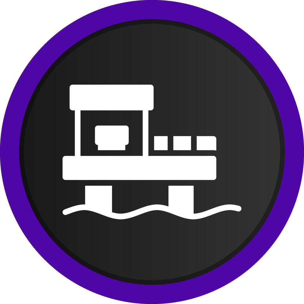 Dock Creative Icon Design vector