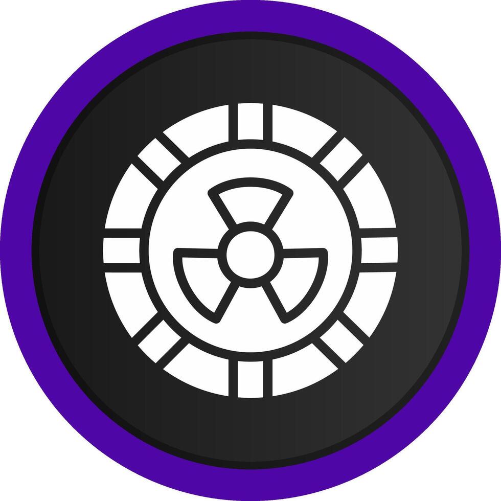 Radiation Creative Icon Design vector