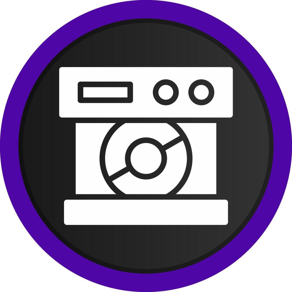 Cd Drive Creative Icon Design vector