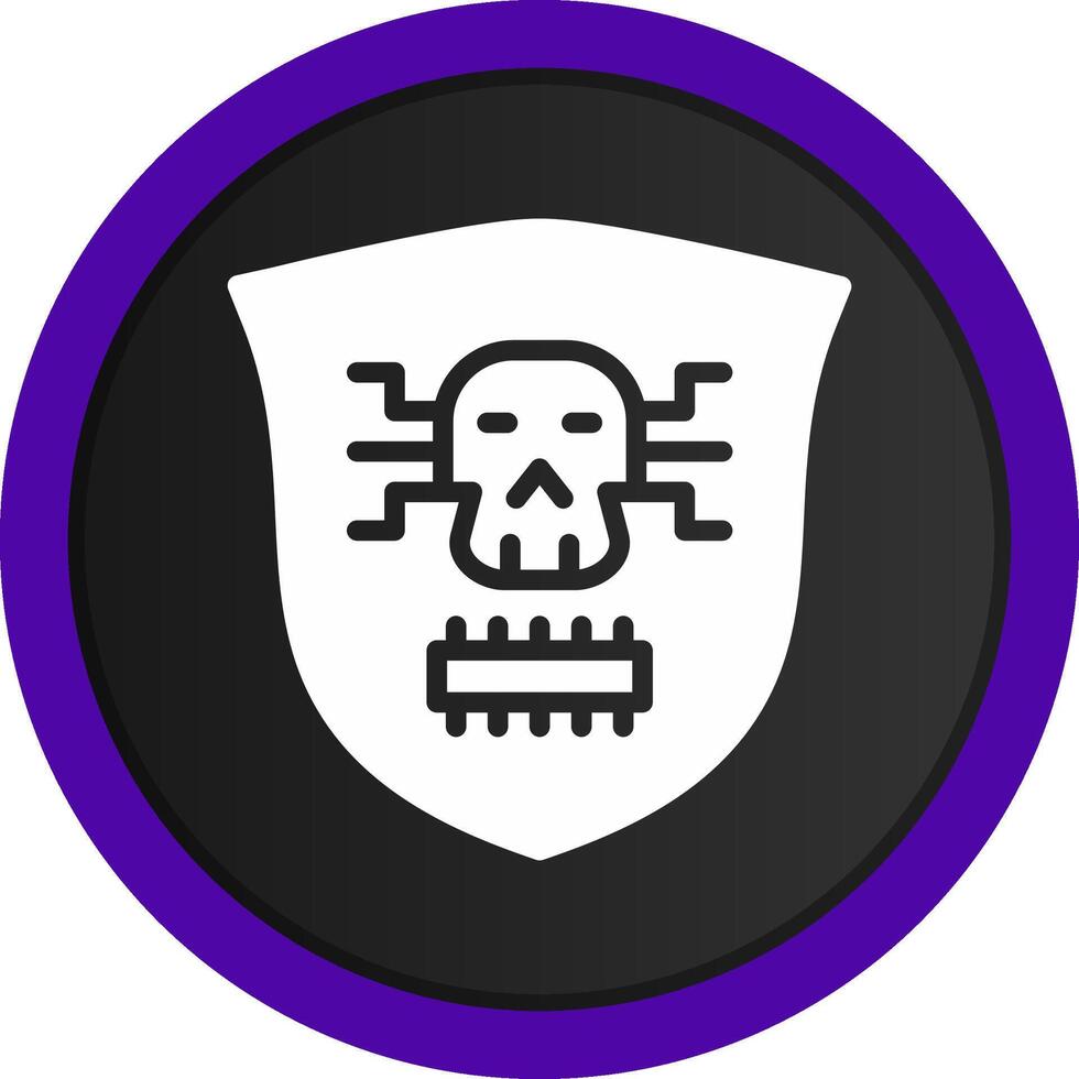 Malware Creative Icon Design vector