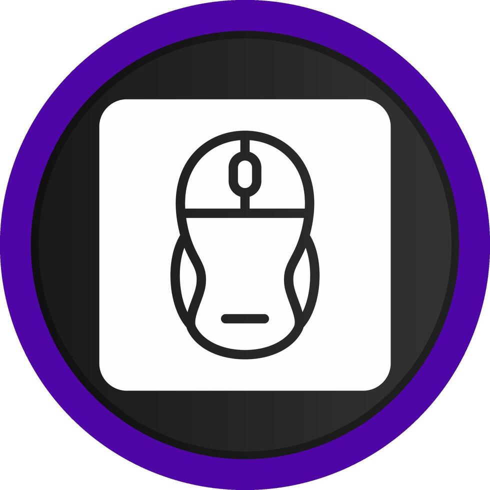 Wireless Mouse Creative Icon Design vector