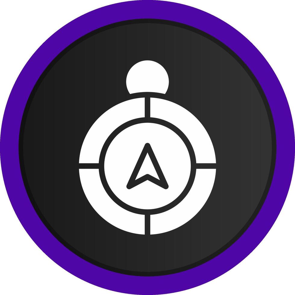 Compass Creative Icon Design vector