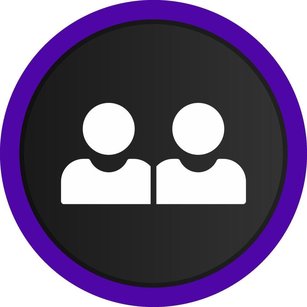 Audience Creative Icon Design vector