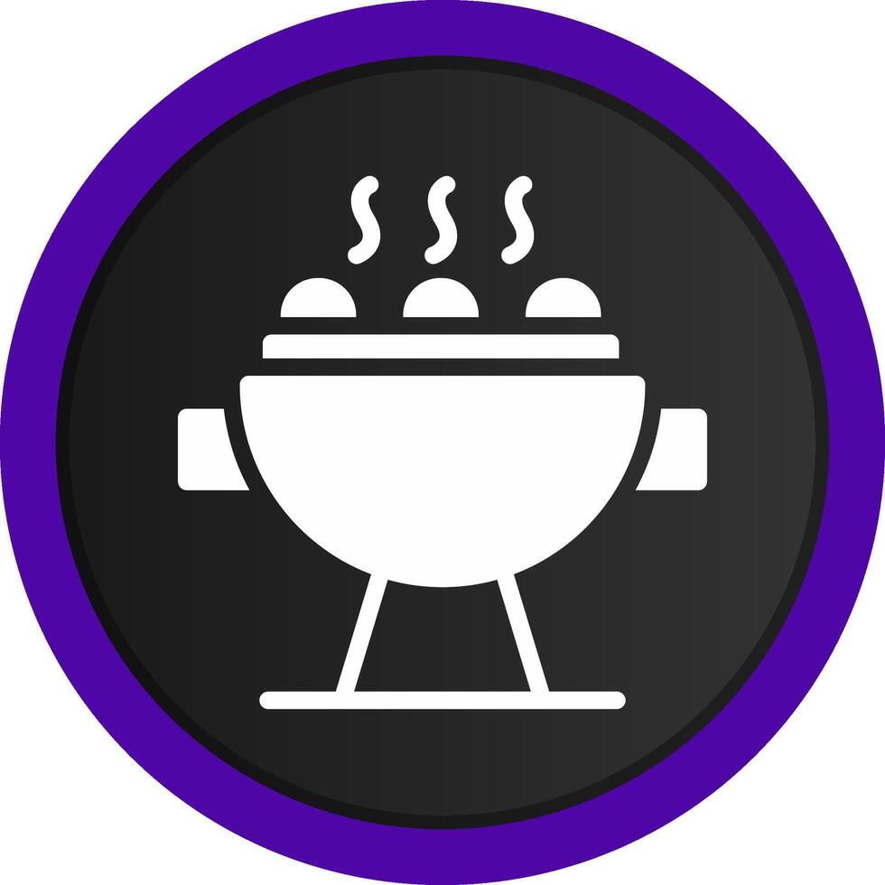 Grill Creative Icon Design vector