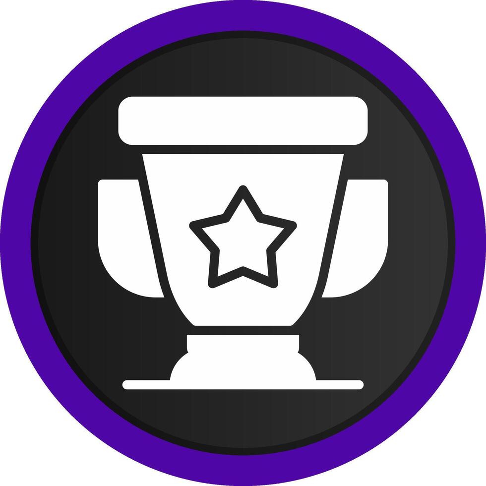 Trophy Creative Icon Design vector