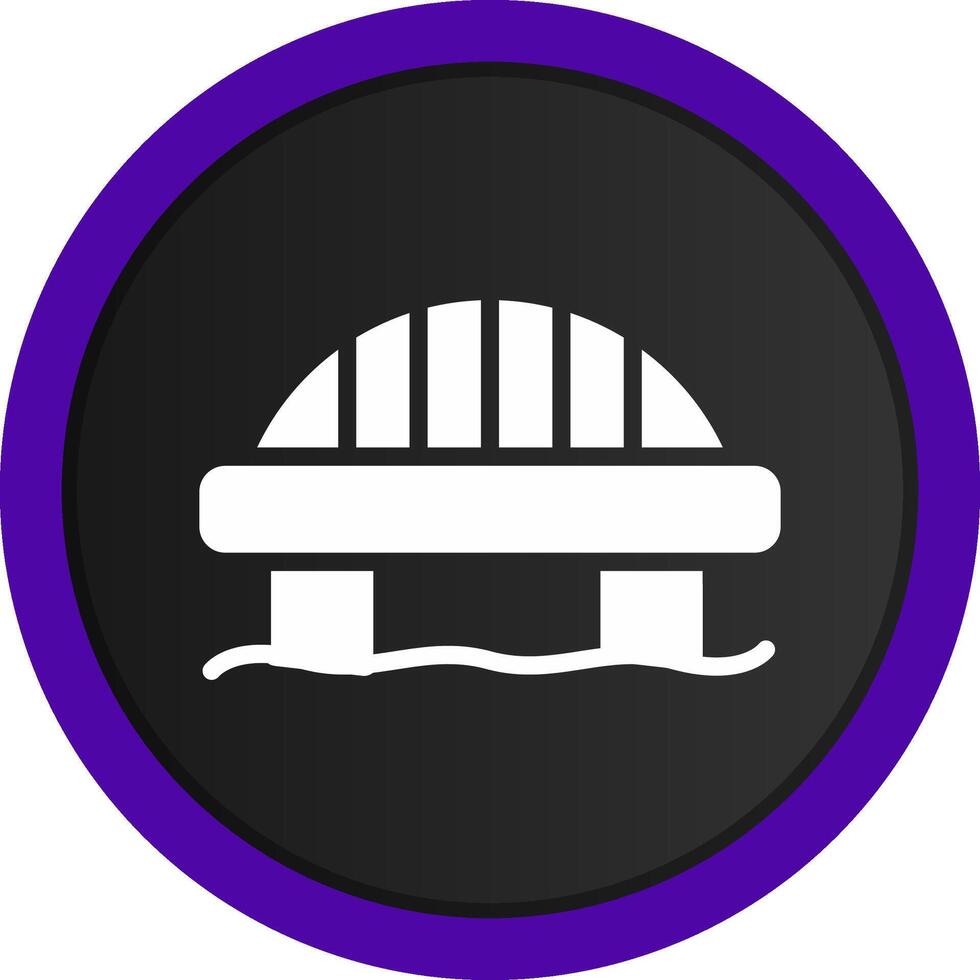 Bridge Creative Icon Design vector