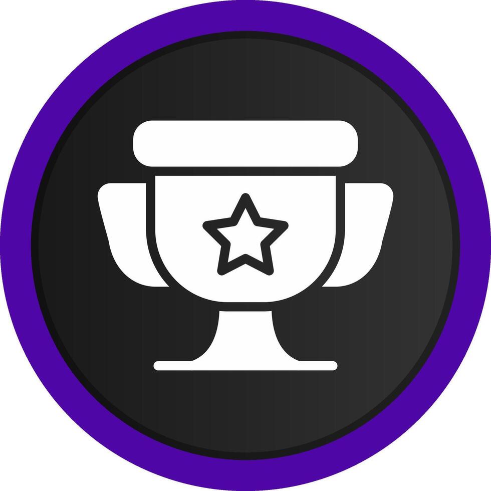 Trophy Creative Icon Design vector