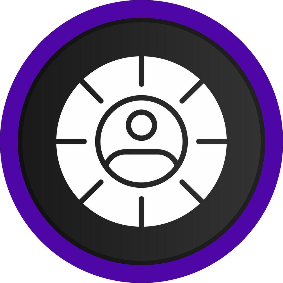 Targeting Creative Icon Design vector