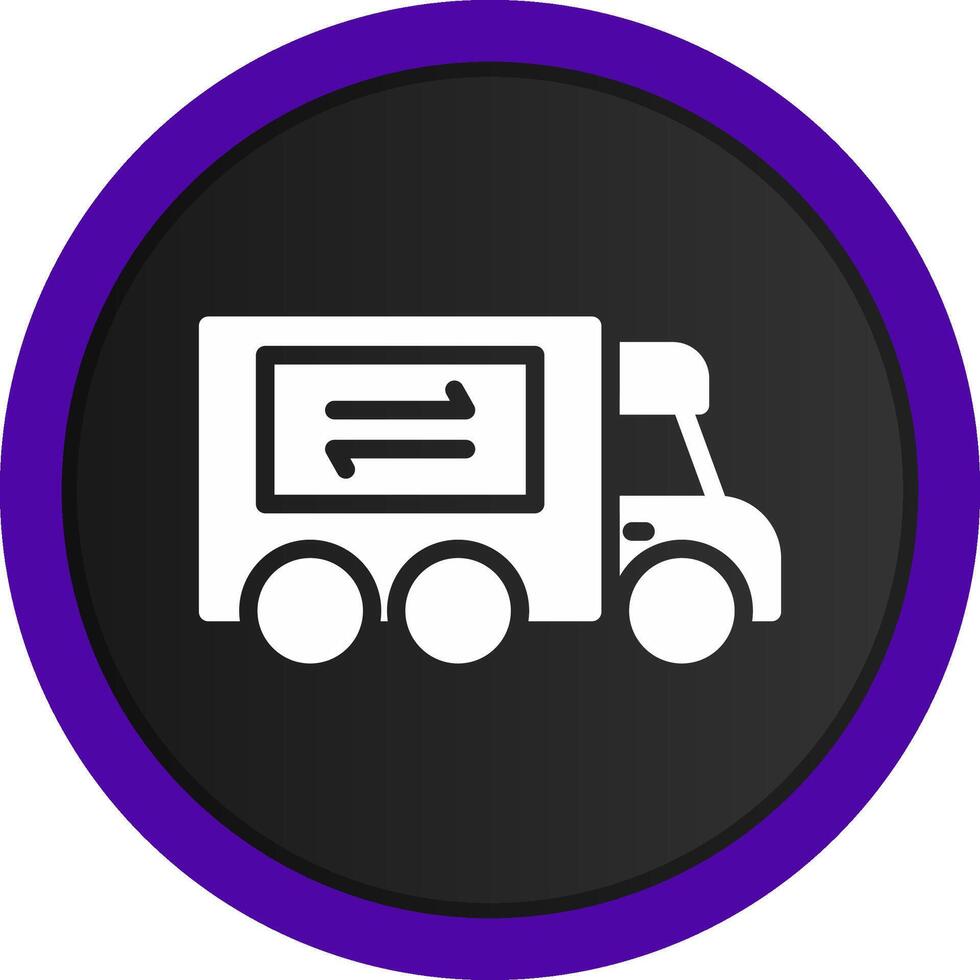 Supply Chain Creative Icon Design vector