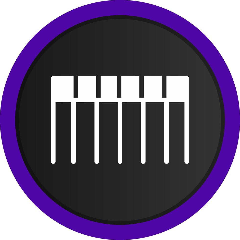 Comb Creative Icon Design vector