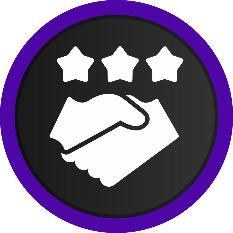 Game Handshake Creative Icon Design vector