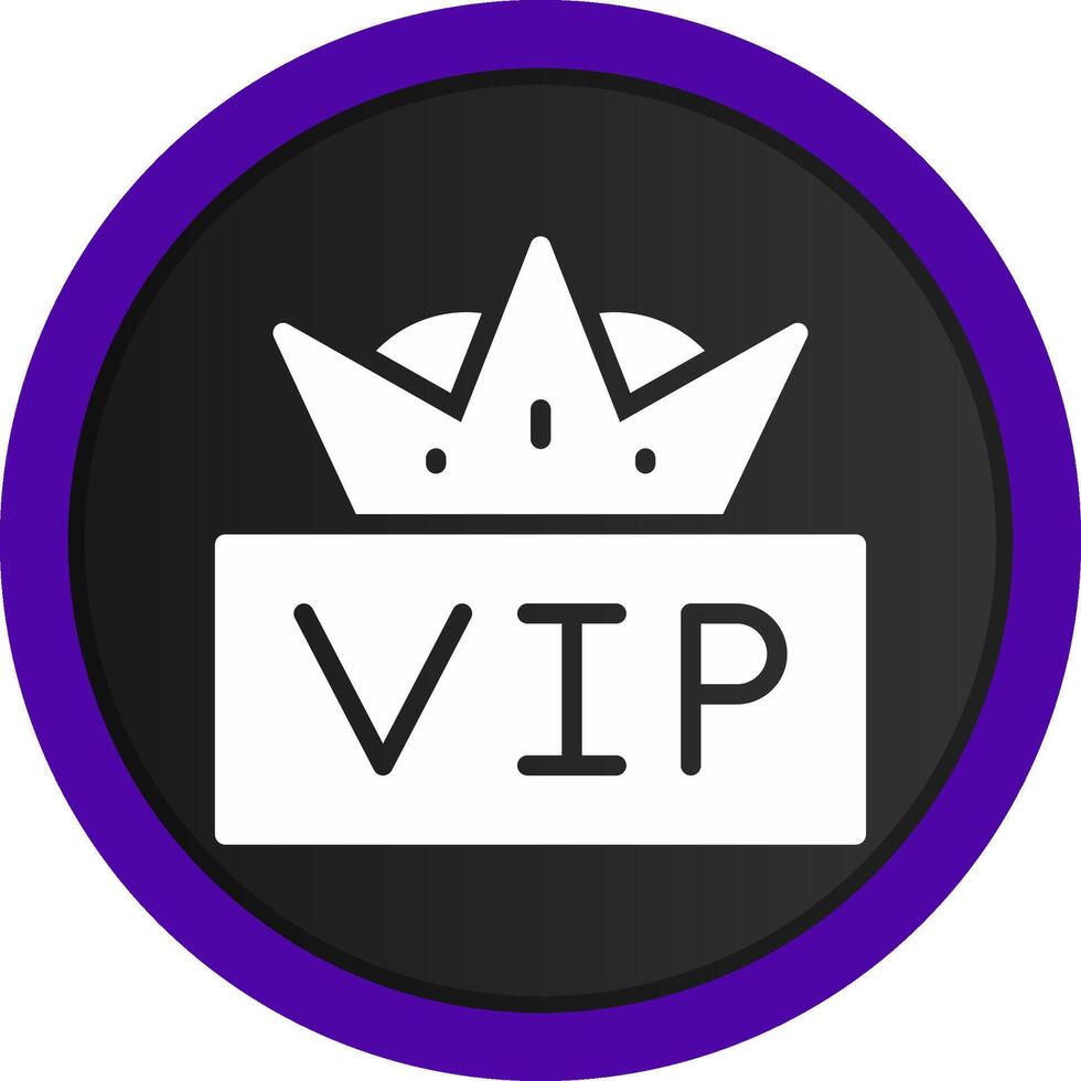 VIP Creative Icon Design vector