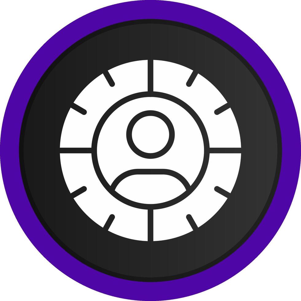 Target Audience Creative Icon Design vector