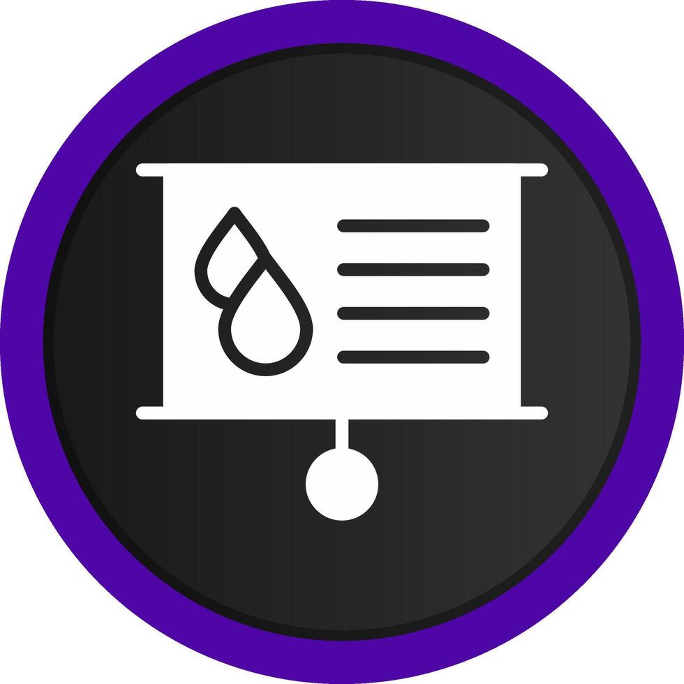 Water Class Creative Icon Design vector
