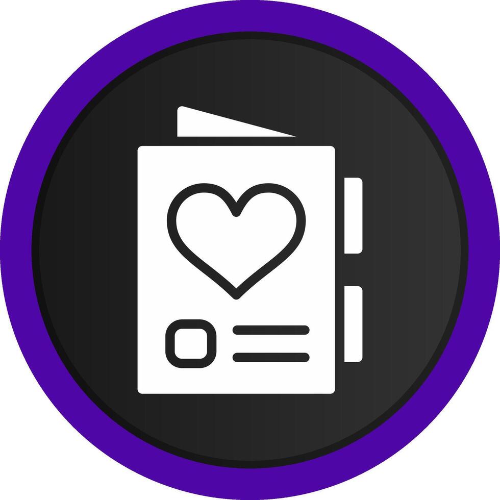 Postcard Creative Icon Design vector