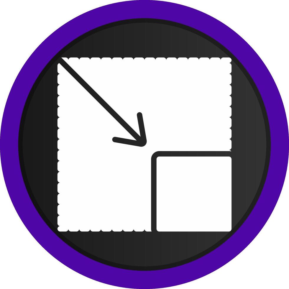 Downsizing Creative Icon Design vector