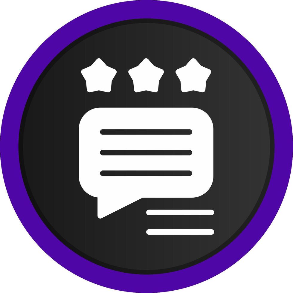Customer Reviews Creative Icon Design vector