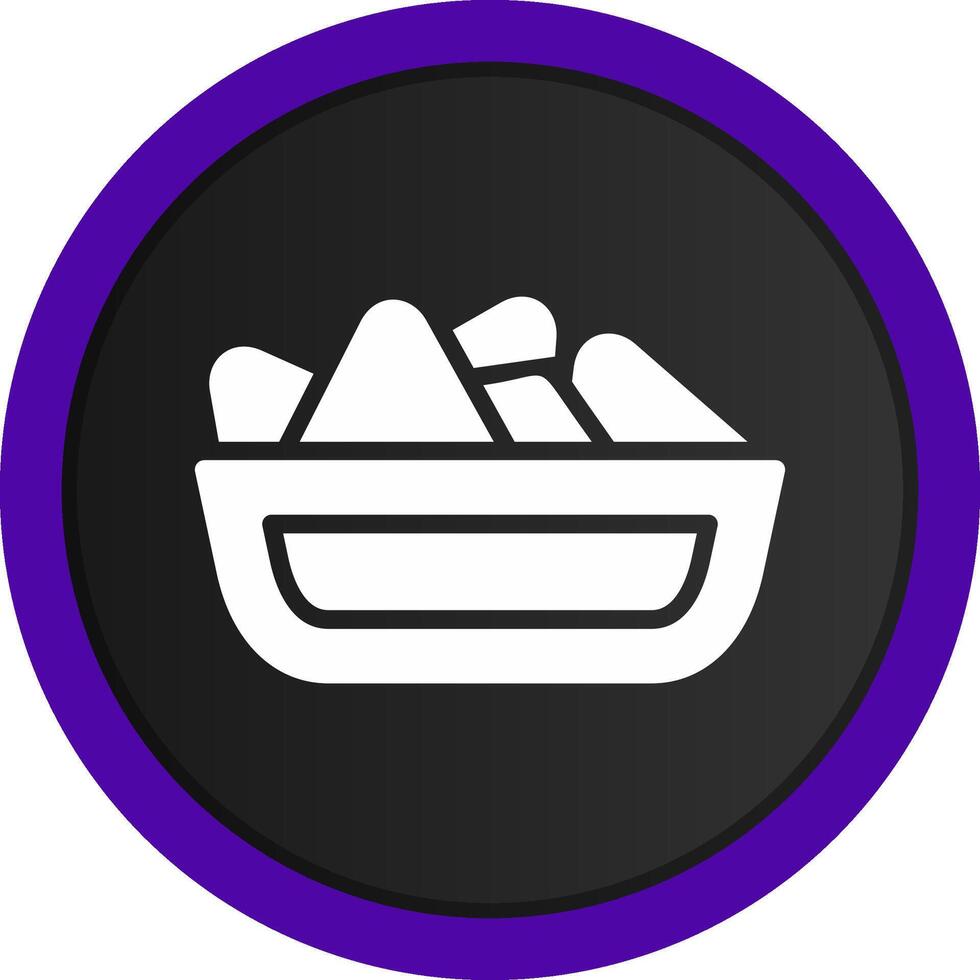 Nachos Creative Icon Design vector