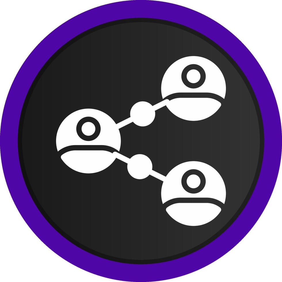 Connected People Creative Icon Design vector