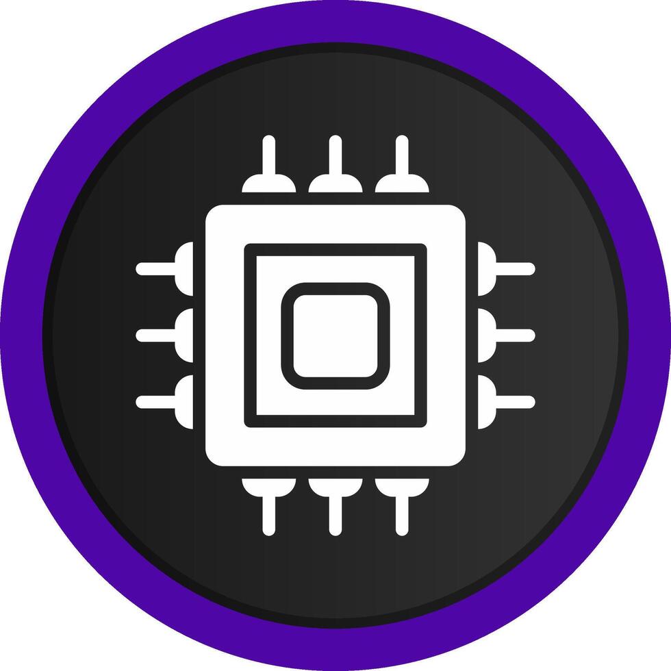 Processor Creative Icon Design vector