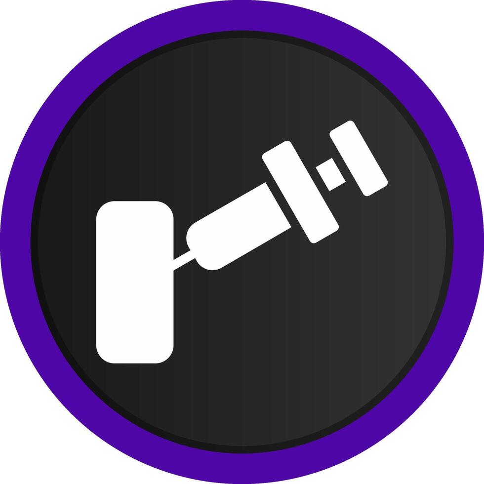Vaccine Creative Icon Design vector