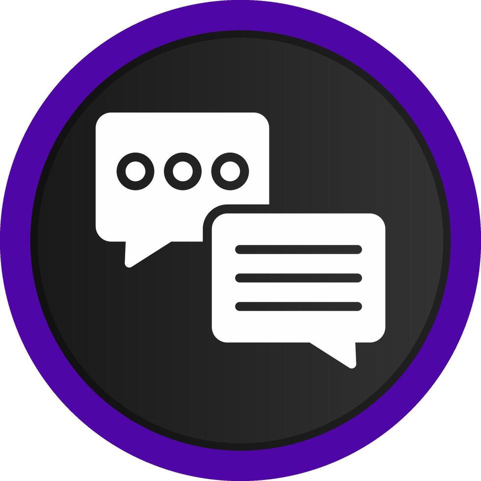 Chat Creative Icon Design vector