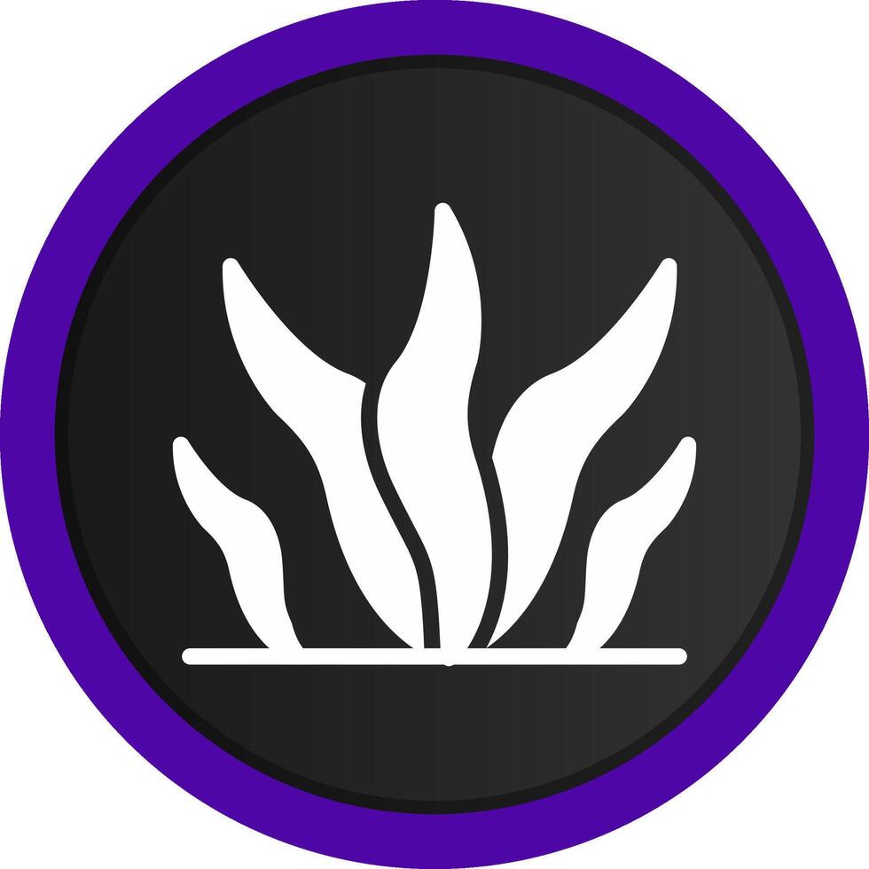 Alga Creative Icon Design vector