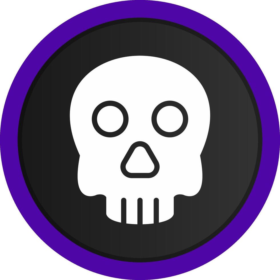 Skull Creative Icon Design vector