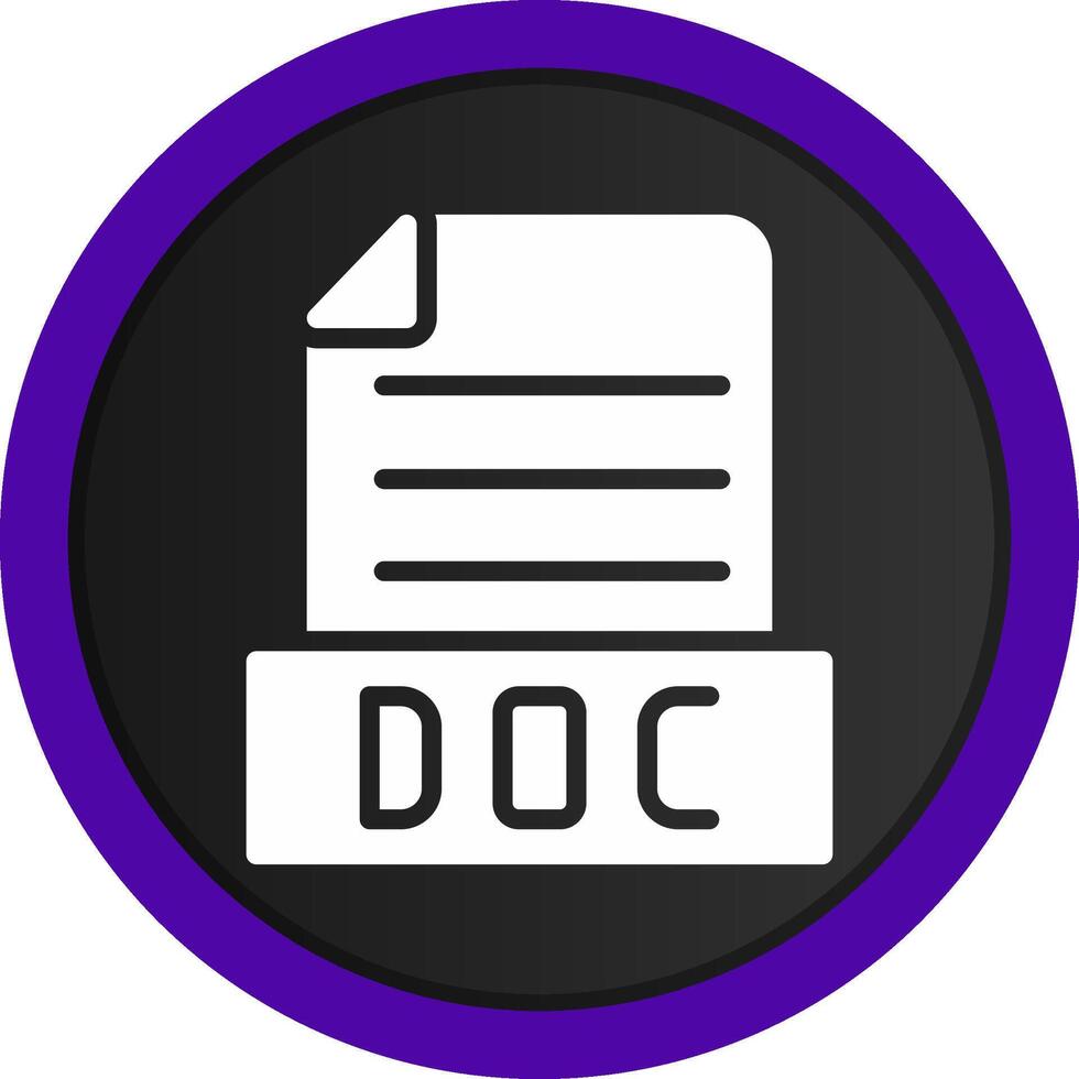 Doc Creative Icon Design vector