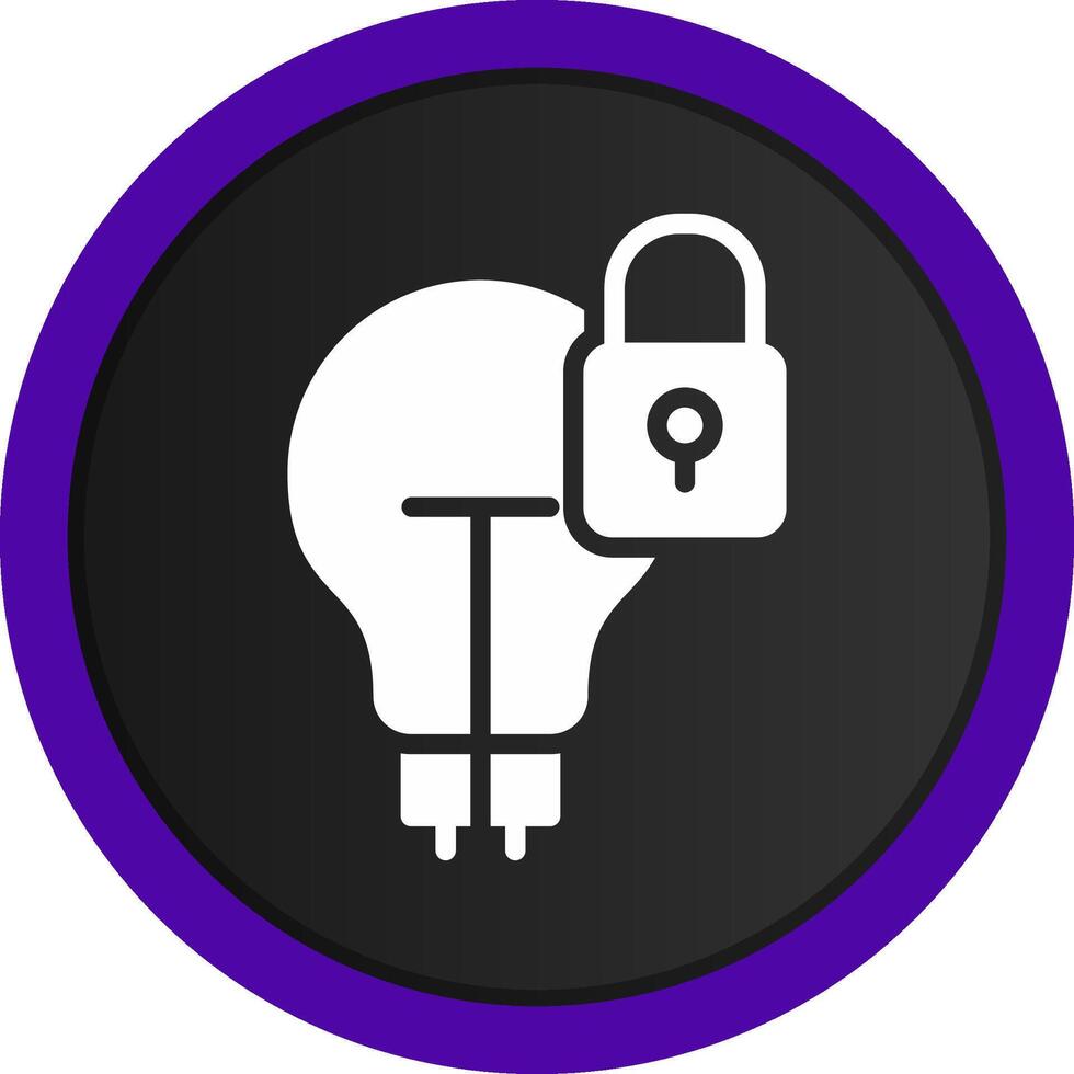 Intellectual Property Creative Icon Design vector